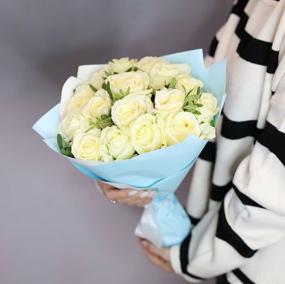 Изображение Букет с белой розой